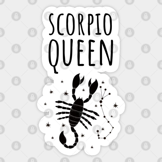 scorpio queen Sticker by juinwonderland 41